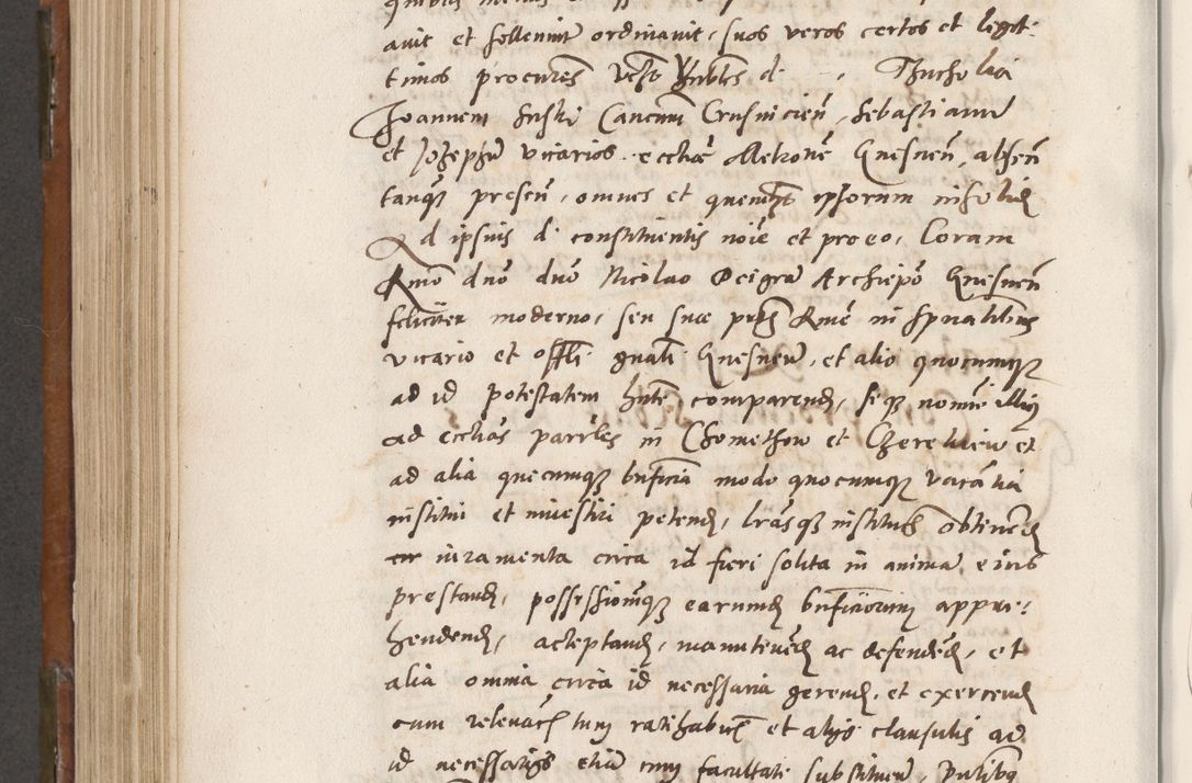 Zdjęcie nr 657 dla obiektu archiwalnego: Volumen unicum actorum episcopalium R. D. Andreae Zebrzydowski, episcopi Cracoviensis ducis Severiae ab a. D. 1551 usque ad annum 1560 mensem majum inclusive, quorum index ad finem praesentis voluminis adnotatus.