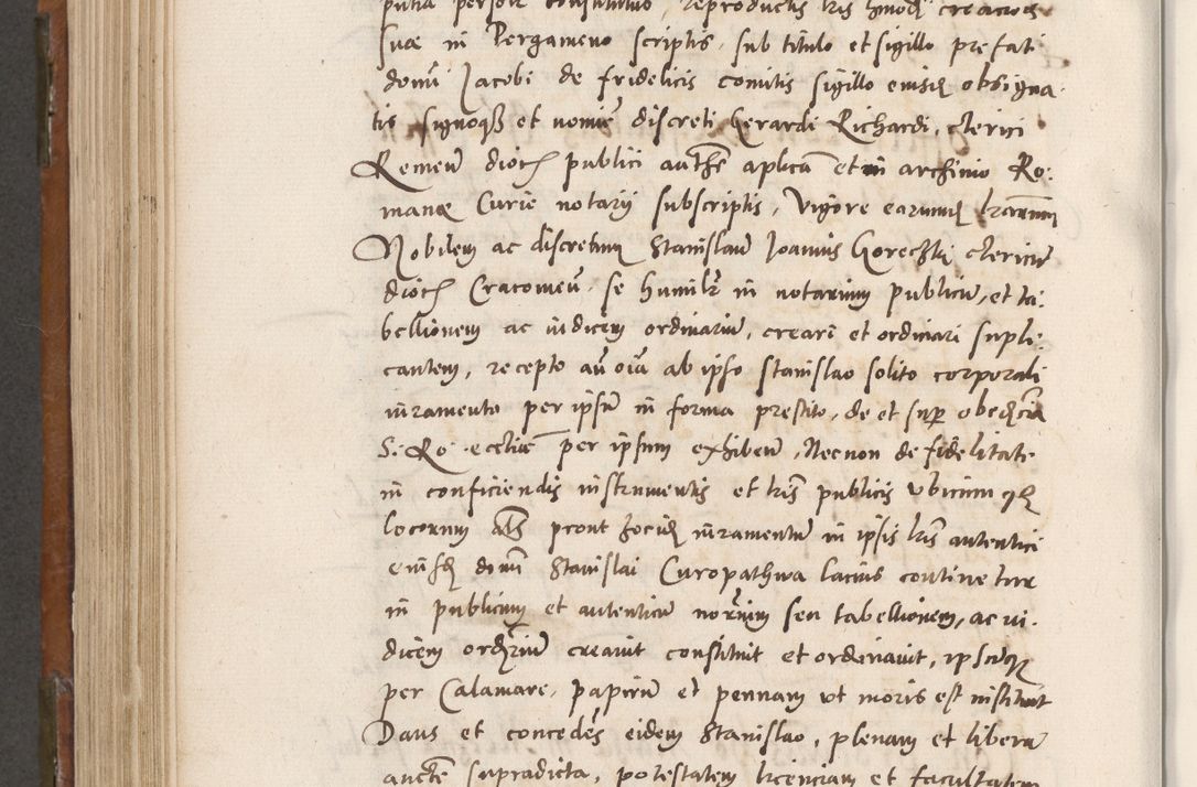 Zdjęcie nr 655 dla obiektu archiwalnego: Volumen unicum actorum episcopalium R. D. Andreae Zebrzydowski, episcopi Cracoviensis ducis Severiae ab a. D. 1551 usque ad annum 1560 mensem majum inclusive, quorum index ad finem praesentis voluminis adnotatus.