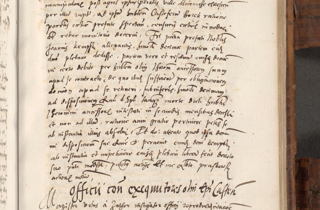Zdjęcie nr 652 dla obiektu archiwalnego: Volumen unicum actorum episcopalium R. D. Andreae Zebrzydowski, episcopi Cracoviensis ducis Severiae ab a. D. 1551 usque ad annum 1560 mensem majum inclusive, quorum index ad finem praesentis voluminis adnotatus.