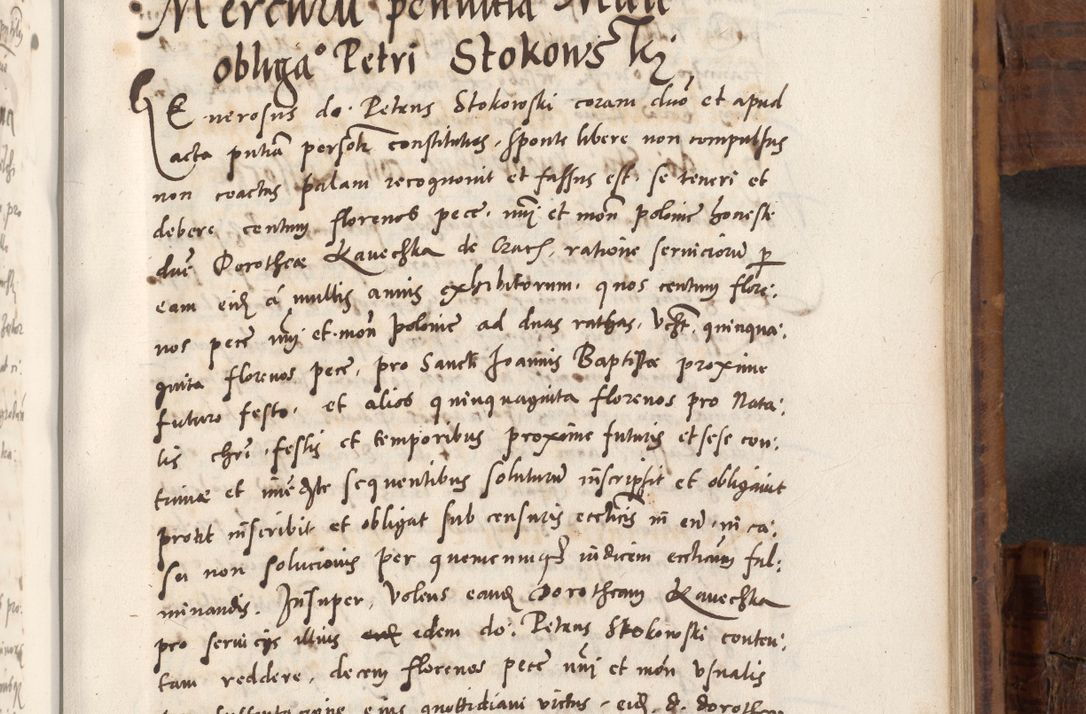Zdjęcie nr 650 dla obiektu archiwalnego: Volumen unicum actorum episcopalium R. D. Andreae Zebrzydowski, episcopi Cracoviensis ducis Severiae ab a. D. 1551 usque ad annum 1560 mensem majum inclusive, quorum index ad finem praesentis voluminis adnotatus.