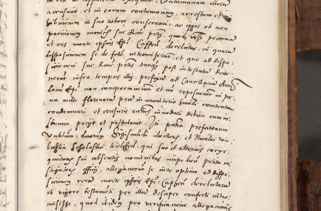 Zdjęcie nr 646 dla obiektu archiwalnego: Volumen unicum actorum episcopalium R. D. Andreae Zebrzydowski, episcopi Cracoviensis ducis Severiae ab a. D. 1551 usque ad annum 1560 mensem majum inclusive, quorum index ad finem praesentis voluminis adnotatus.