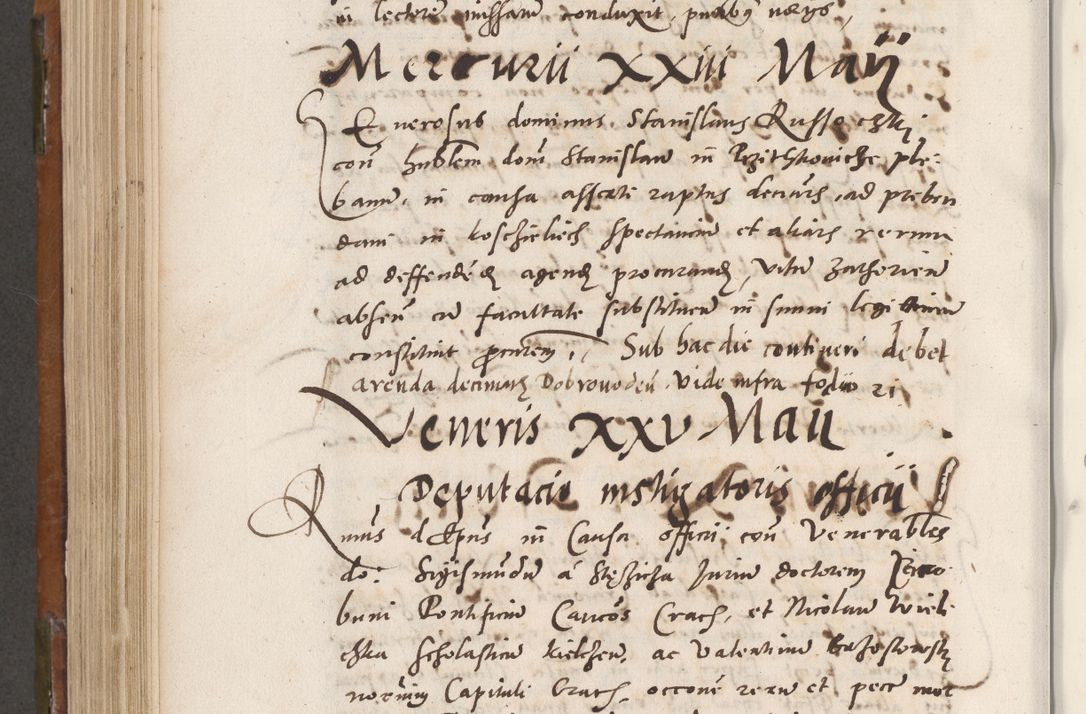 Zdjęcie nr 645 dla obiektu archiwalnego: Volumen unicum actorum episcopalium R. D. Andreae Zebrzydowski, episcopi Cracoviensis ducis Severiae ab a. D. 1551 usque ad annum 1560 mensem majum inclusive, quorum index ad finem praesentis voluminis adnotatus.