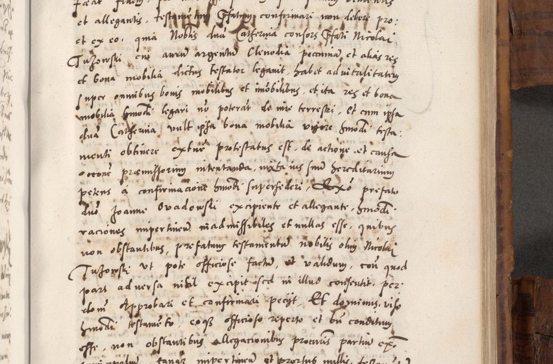 Zdjęcie nr 640 dla obiektu archiwalnego: Volumen unicum actorum episcopalium R. D. Andreae Zebrzydowski, episcopi Cracoviensis ducis Severiae ab a. D. 1551 usque ad annum 1560 mensem majum inclusive, quorum index ad finem praesentis voluminis adnotatus.