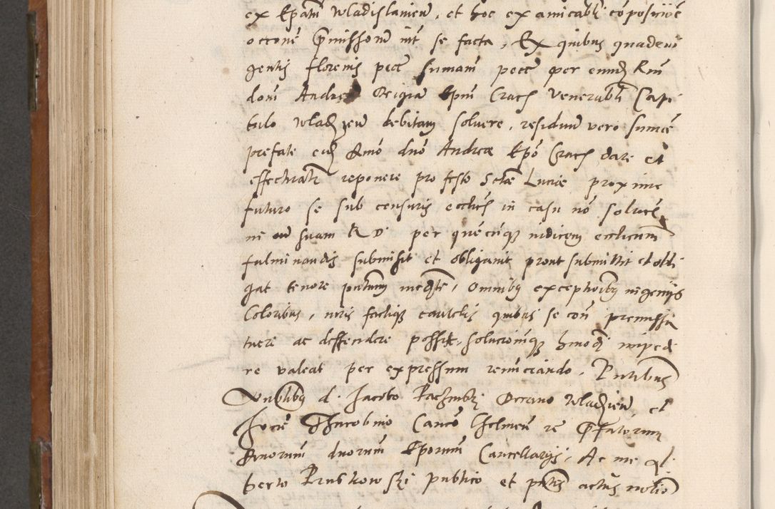 Zdjęcie nr 635 dla obiektu archiwalnego: Volumen unicum actorum episcopalium R. D. Andreae Zebrzydowski, episcopi Cracoviensis ducis Severiae ab a. D. 1551 usque ad annum 1560 mensem majum inclusive, quorum index ad finem praesentis voluminis adnotatus.