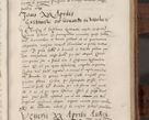 Zdjęcie nr 630 dla obiektu archiwalnego: Volumen unicum actorum episcopalium R. D. Andreae Zebrzydowski, episcopi Cracoviensis ducis Severiae ab a. D. 1551 usque ad annum 1560 mensem majum inclusive, quorum index ad finem praesentis voluminis adnotatus.