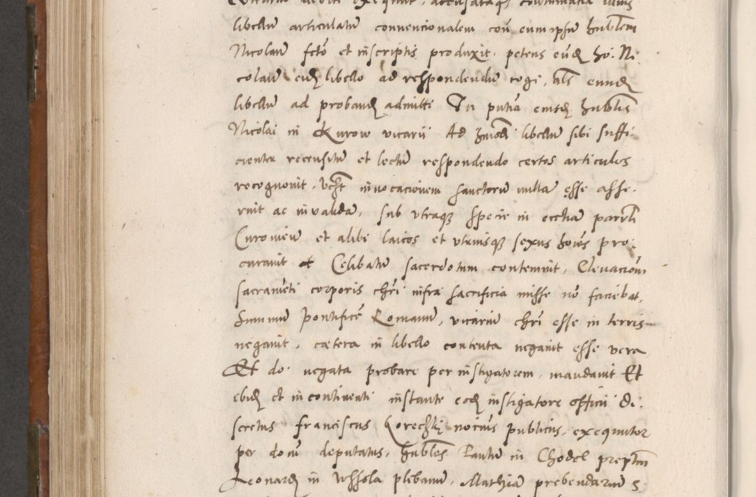 Zdjęcie nr 627 dla obiektu archiwalnego: Volumen unicum actorum episcopalium R. D. Andreae Zebrzydowski, episcopi Cracoviensis ducis Severiae ab a. D. 1551 usque ad annum 1560 mensem majum inclusive, quorum index ad finem praesentis voluminis adnotatus.