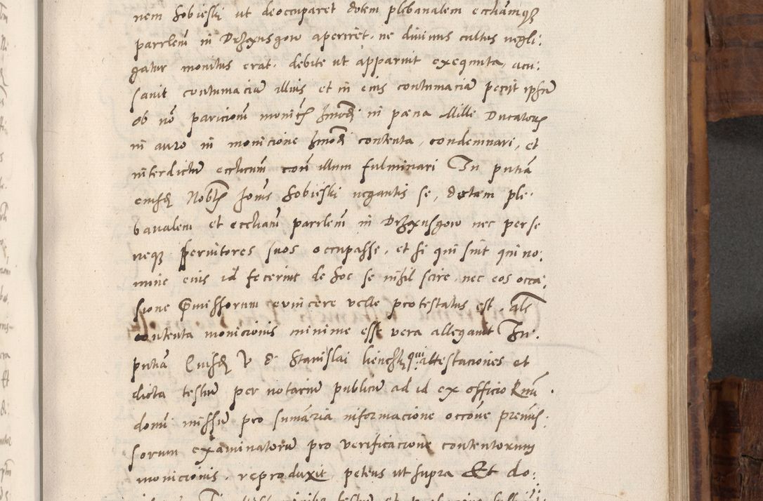 Zdjęcie nr 628 dla obiektu archiwalnego: Volumen unicum actorum episcopalium R. D. Andreae Zebrzydowski, episcopi Cracoviensis ducis Severiae ab a. D. 1551 usque ad annum 1560 mensem majum inclusive, quorum index ad finem praesentis voluminis adnotatus.