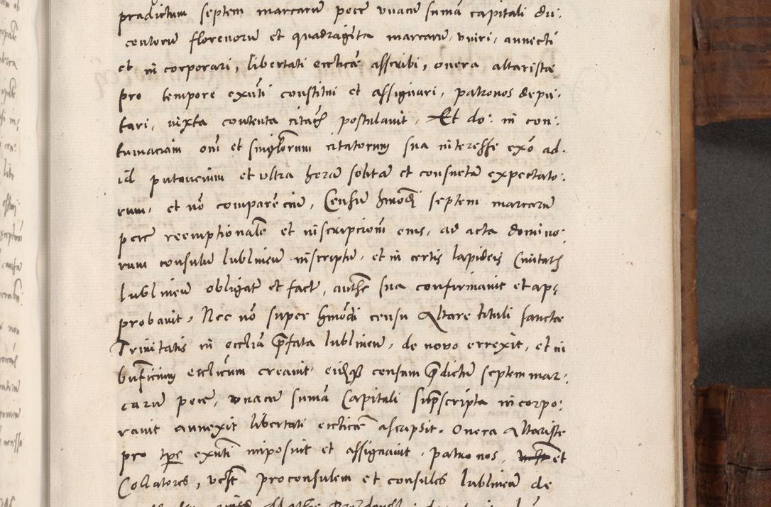 Zdjęcie nr 614 dla obiektu archiwalnego: Volumen unicum actorum episcopalium R. D. Andreae Zebrzydowski, episcopi Cracoviensis ducis Severiae ab a. D. 1551 usque ad annum 1560 mensem majum inclusive, quorum index ad finem praesentis voluminis adnotatus.