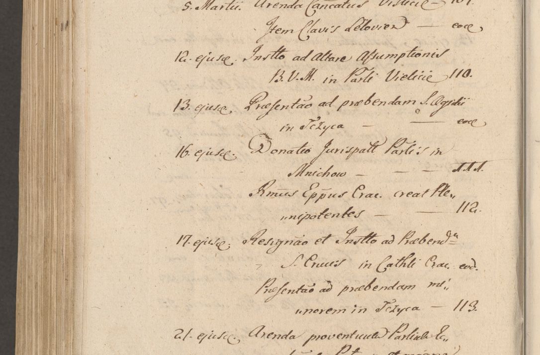 Zdjęcie nr 1157 dla obiektu archiwalnego: Volumen unicum actorum episcopalium R. D. Andreae Zebrzydowski, episcopi Cracoviensis ducis Severiae ab a. D. 1551 usque ad annum 1560 mensem majum inclusive, quorum index ad finem praesentis voluminis adnotatus.