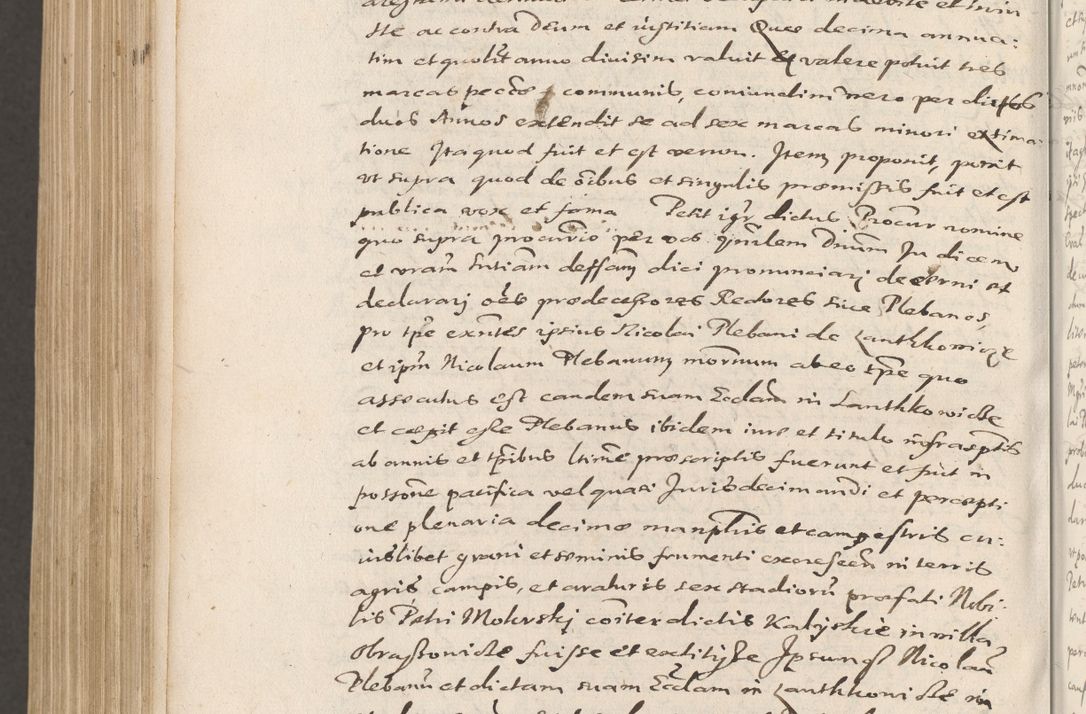Zdjęcie nr 1147 dla obiektu archiwalnego: Volumen unicum actorum episcopalium R. D. Andreae Zebrzydowski, episcopi Cracoviensis ducis Severiae ab a. D. 1551 usque ad annum 1560 mensem majum inclusive, quorum index ad finem praesentis voluminis adnotatus.