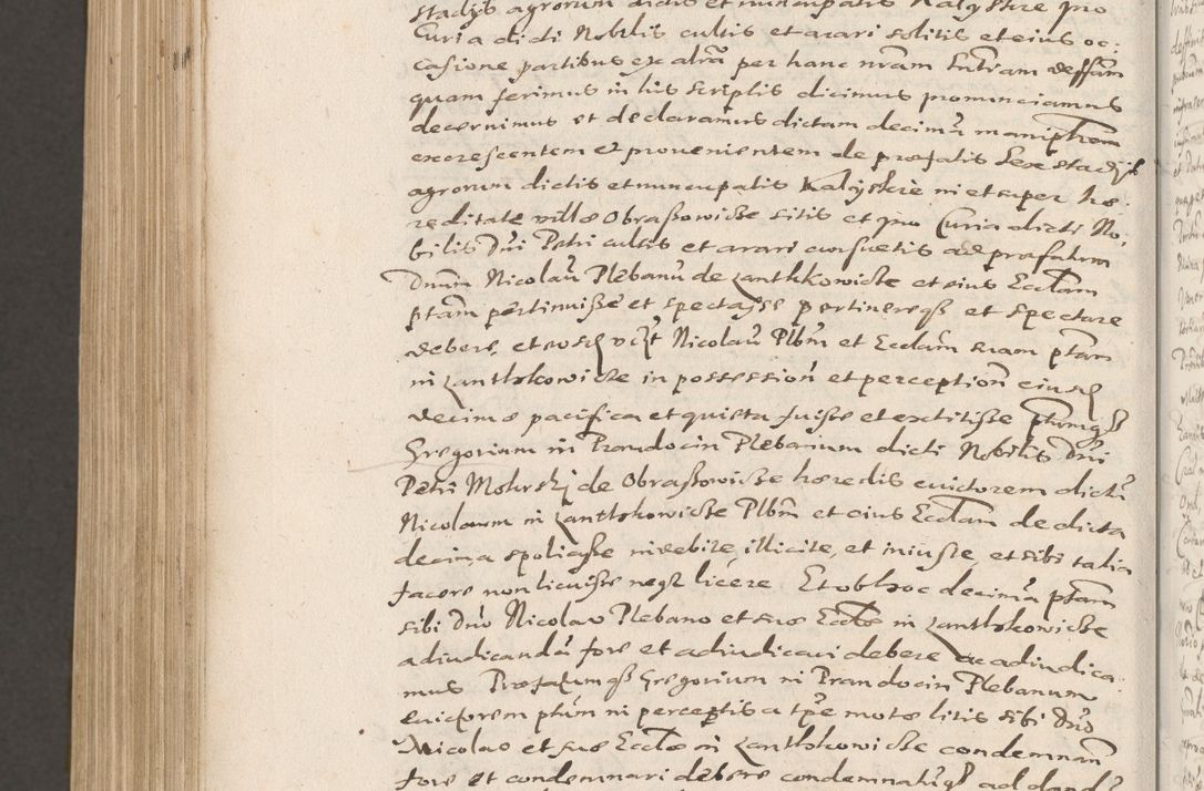 Zdjęcie nr 1149 dla obiektu archiwalnego: Volumen unicum actorum episcopalium R. D. Andreae Zebrzydowski, episcopi Cracoviensis ducis Severiae ab a. D. 1551 usque ad annum 1560 mensem majum inclusive, quorum index ad finem praesentis voluminis adnotatus.