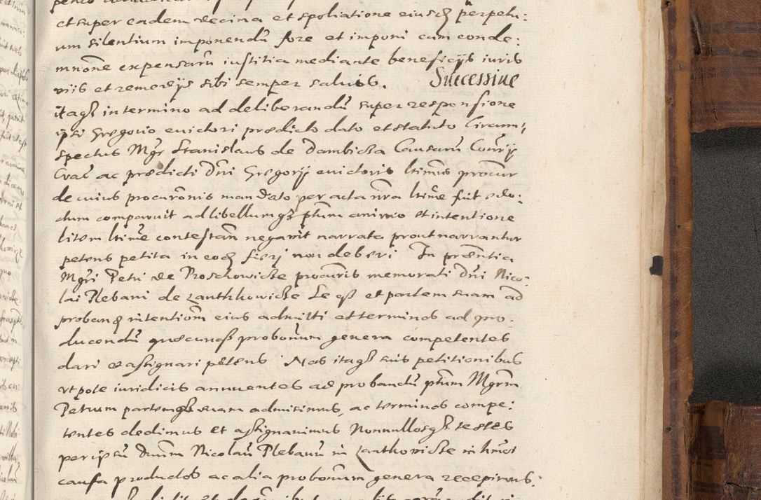 Zdjęcie nr 1148 dla obiektu archiwalnego: Volumen unicum actorum episcopalium R. D. Andreae Zebrzydowski, episcopi Cracoviensis ducis Severiae ab a. D. 1551 usque ad annum 1560 mensem majum inclusive, quorum index ad finem praesentis voluminis adnotatus.