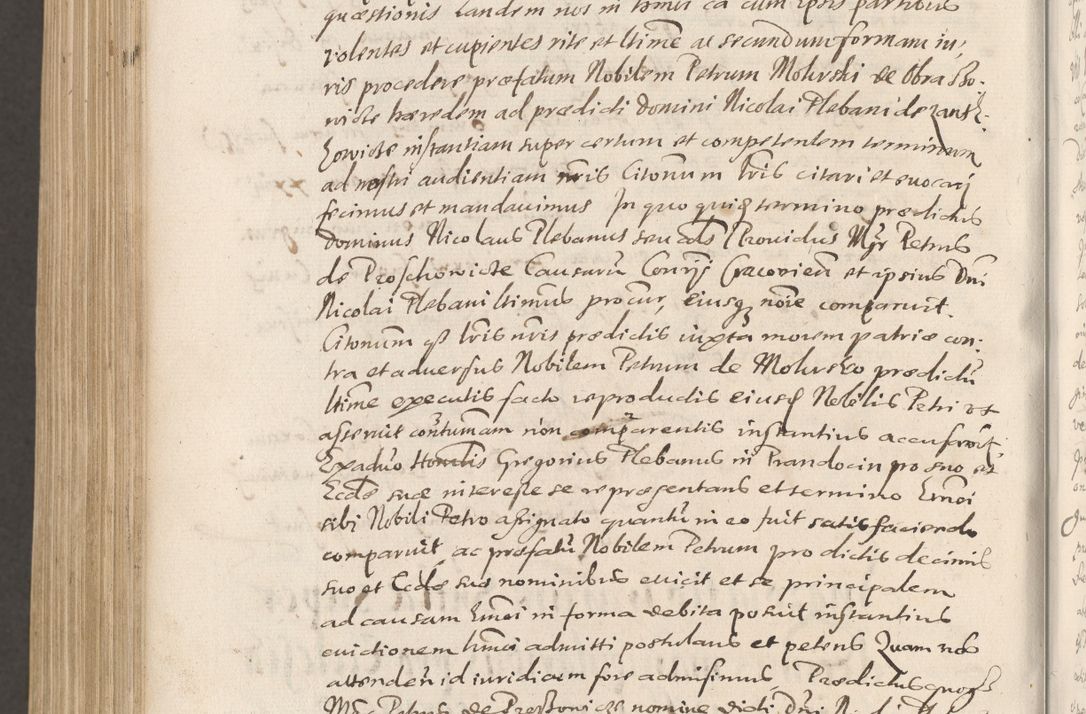 Zdjęcie nr 1145 dla obiektu archiwalnego: Volumen unicum actorum episcopalium R. D. Andreae Zebrzydowski, episcopi Cracoviensis ducis Severiae ab a. D. 1551 usque ad annum 1560 mensem majum inclusive, quorum index ad finem praesentis voluminis adnotatus.