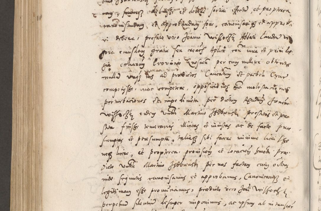 Zdjęcie nr 1137 dla obiektu archiwalnego: Volumen unicum actorum episcopalium R. D. Andreae Zebrzydowski, episcopi Cracoviensis ducis Severiae ab a. D. 1551 usque ad annum 1560 mensem majum inclusive, quorum index ad finem praesentis voluminis adnotatus.
