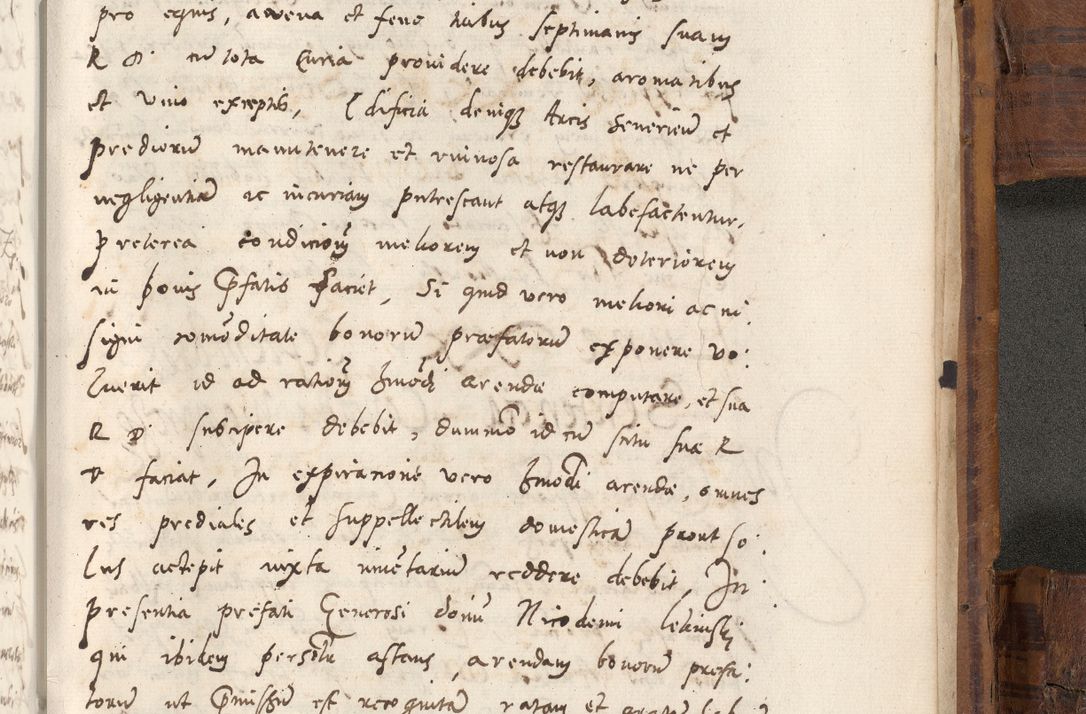 Zdjęcie nr 1134 dla obiektu archiwalnego: Volumen unicum actorum episcopalium R. D. Andreae Zebrzydowski, episcopi Cracoviensis ducis Severiae ab a. D. 1551 usque ad annum 1560 mensem majum inclusive, quorum index ad finem praesentis voluminis adnotatus.