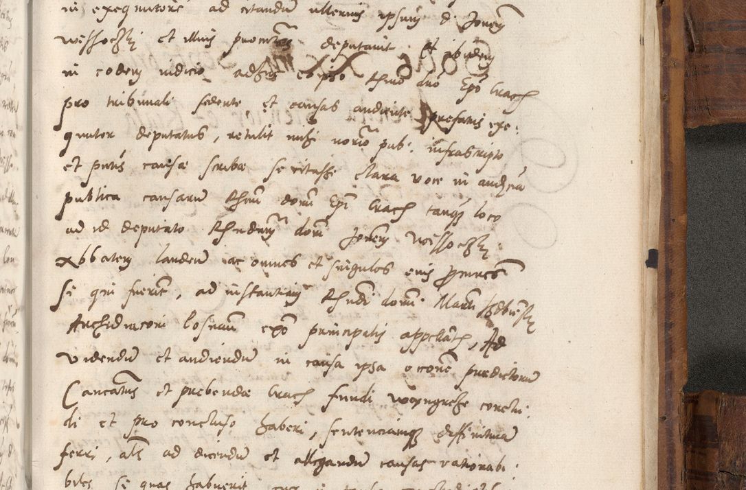 Zdjęcie nr 1132 dla obiektu archiwalnego: Volumen unicum actorum episcopalium R. D. Andreae Zebrzydowski, episcopi Cracoviensis ducis Severiae ab a. D. 1551 usque ad annum 1560 mensem majum inclusive, quorum index ad finem praesentis voluminis adnotatus.