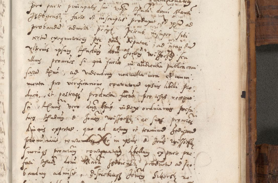 Zdjęcie nr 1126 dla obiektu archiwalnego: Volumen unicum actorum episcopalium R. D. Andreae Zebrzydowski, episcopi Cracoviensis ducis Severiae ab a. D. 1551 usque ad annum 1560 mensem majum inclusive, quorum index ad finem praesentis voluminis adnotatus.