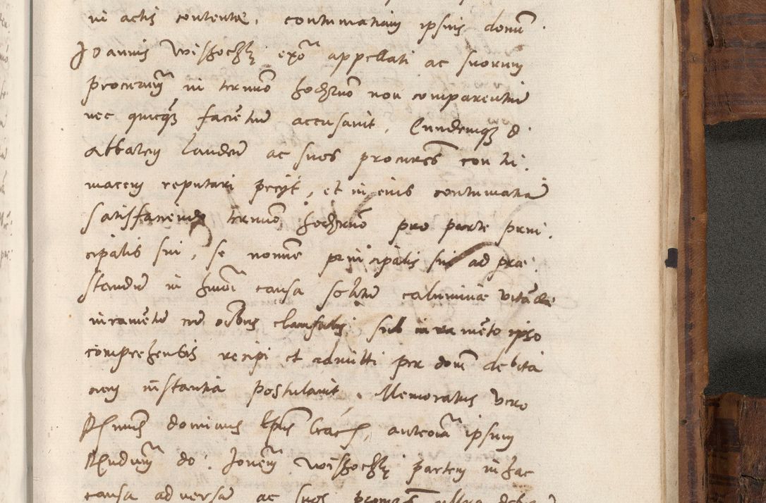 Zdjęcie nr 1116 dla obiektu archiwalnego: Volumen unicum actorum episcopalium R. D. Andreae Zebrzydowski, episcopi Cracoviensis ducis Severiae ab a. D. 1551 usque ad annum 1560 mensem majum inclusive, quorum index ad finem praesentis voluminis adnotatus.