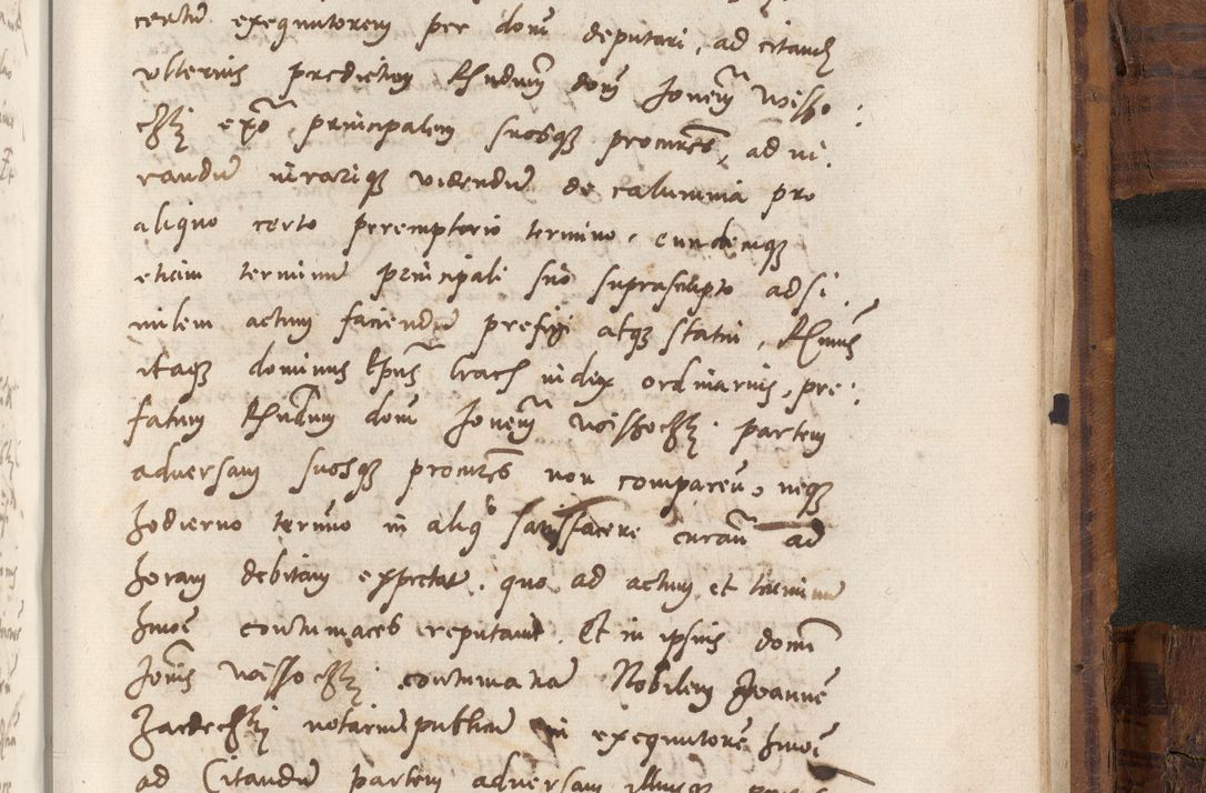 Zdjęcie nr 1114 dla obiektu archiwalnego: Volumen unicum actorum episcopalium R. D. Andreae Zebrzydowski, episcopi Cracoviensis ducis Severiae ab a. D. 1551 usque ad annum 1560 mensem majum inclusive, quorum index ad finem praesentis voluminis adnotatus.
