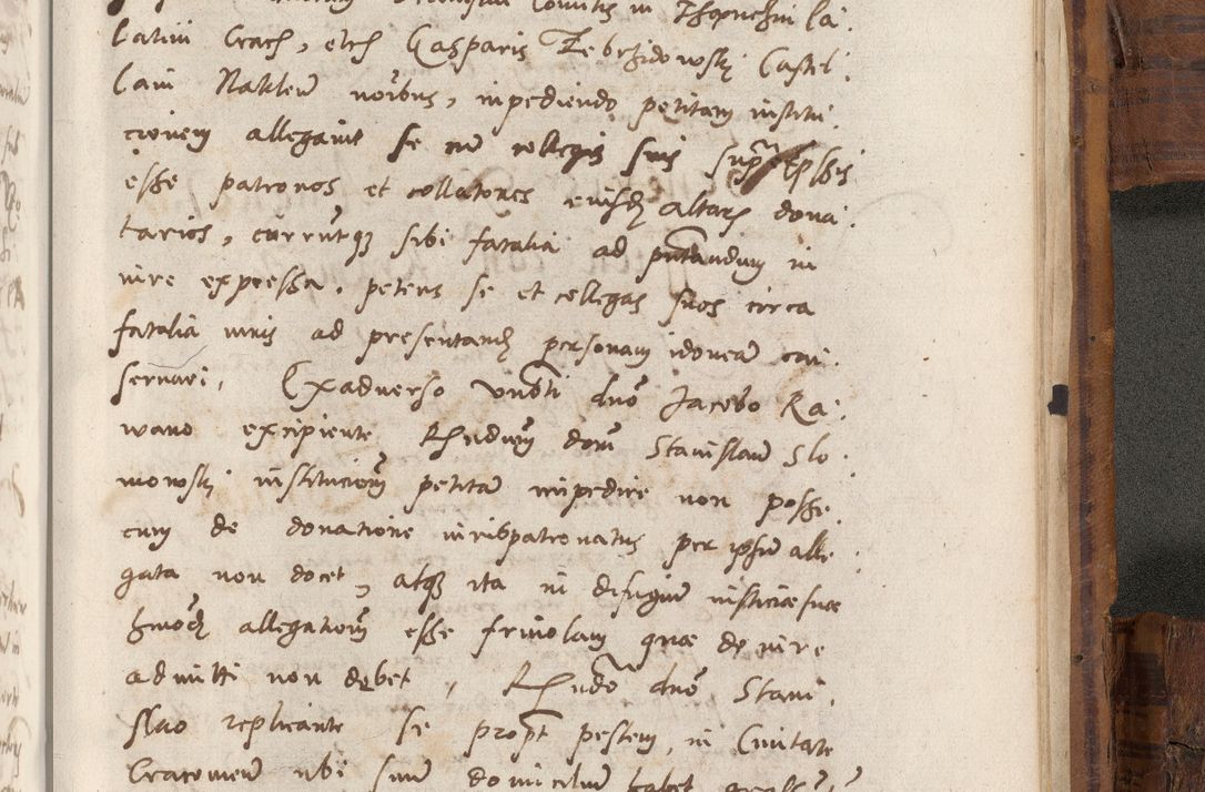 Zdjęcie nr 1108 dla obiektu archiwalnego: Volumen unicum actorum episcopalium R. D. Andreae Zebrzydowski, episcopi Cracoviensis ducis Severiae ab a. D. 1551 usque ad annum 1560 mensem majum inclusive, quorum index ad finem praesentis voluminis adnotatus.