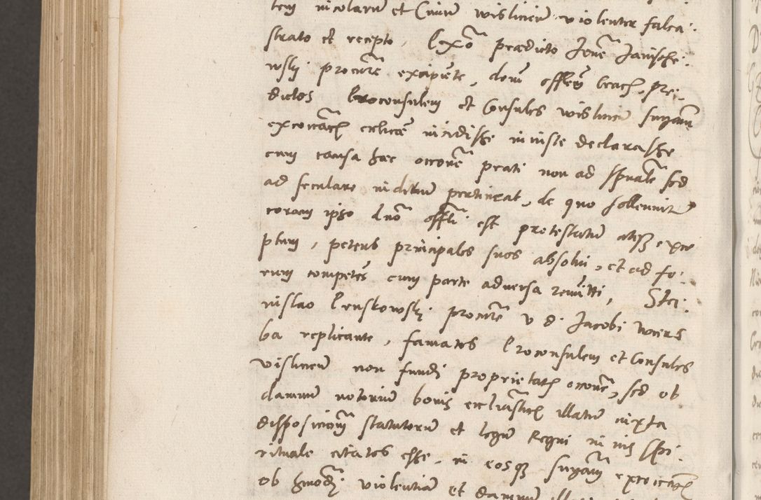 Zdjęcie nr 1103 dla obiektu archiwalnego: Volumen unicum actorum episcopalium R. D. Andreae Zebrzydowski, episcopi Cracoviensis ducis Severiae ab a. D. 1551 usque ad annum 1560 mensem majum inclusive, quorum index ad finem praesentis voluminis adnotatus.