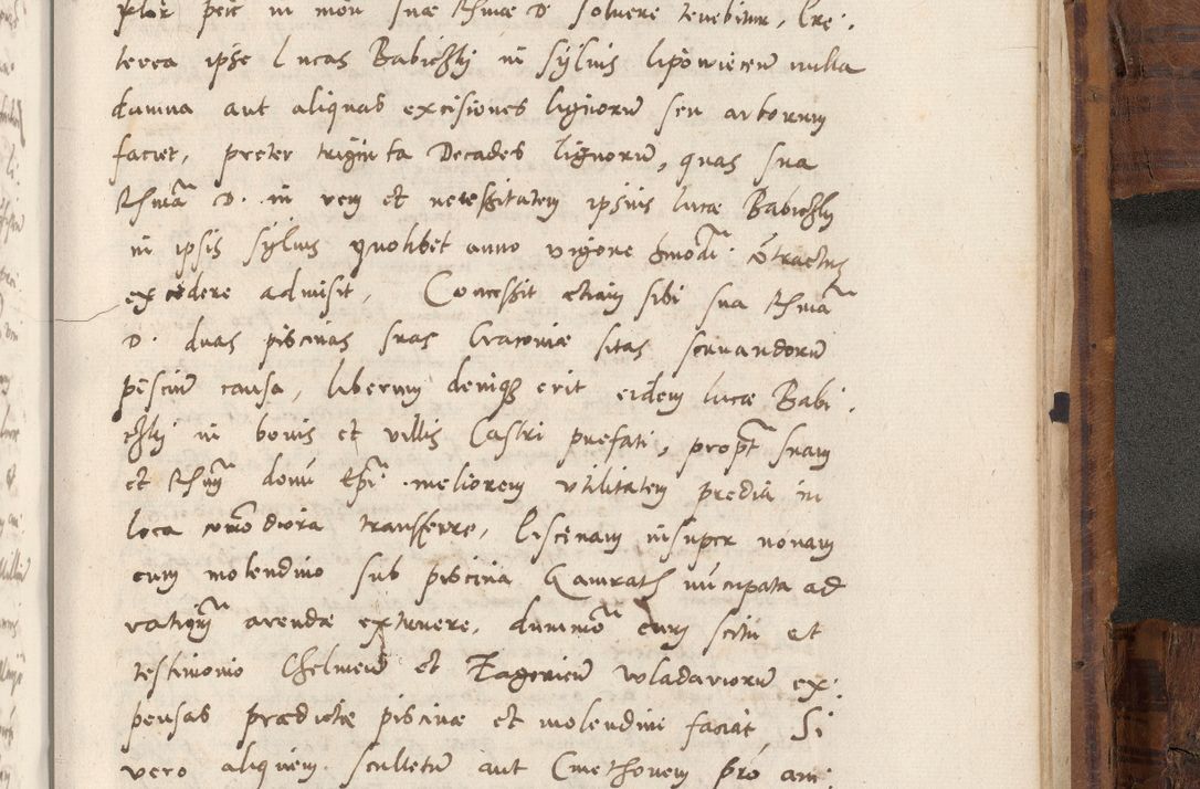 Zdjęcie nr 1100 dla obiektu archiwalnego: Volumen unicum actorum episcopalium R. D. Andreae Zebrzydowski, episcopi Cracoviensis ducis Severiae ab a. D. 1551 usque ad annum 1560 mensem majum inclusive, quorum index ad finem praesentis voluminis adnotatus.