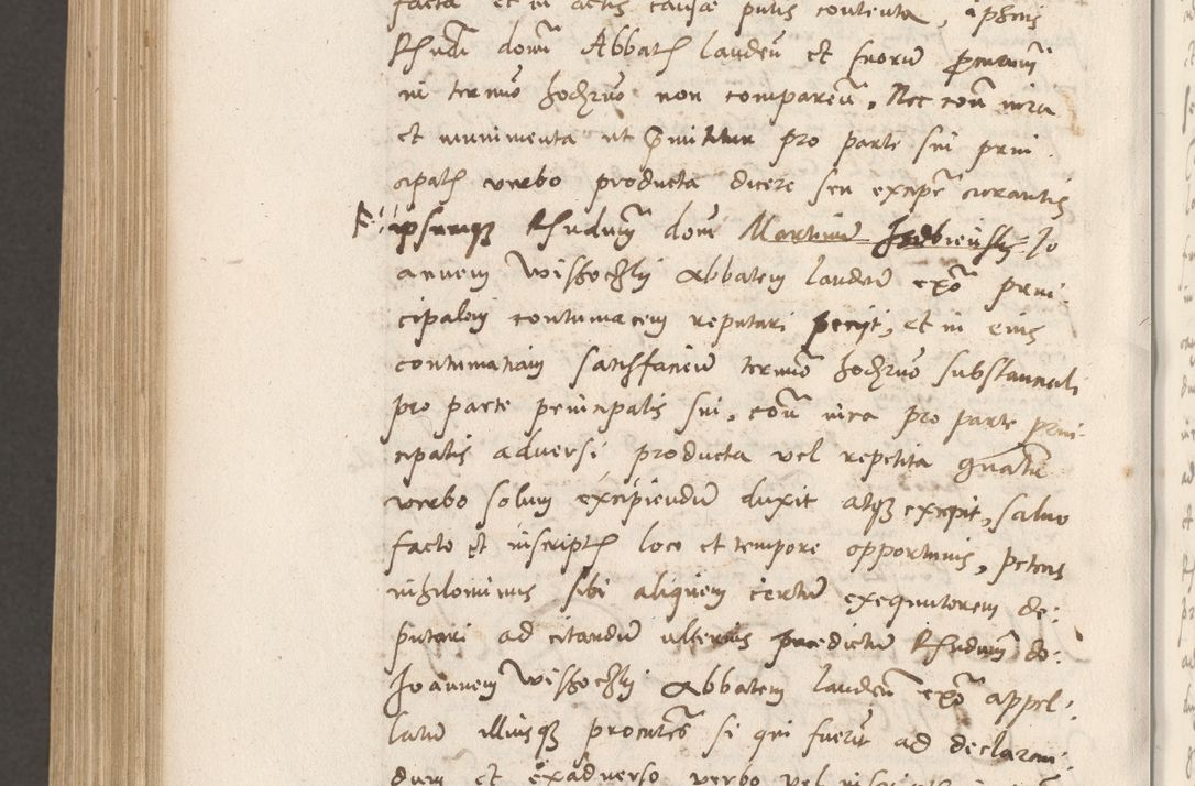 Zdjęcie nr 1097 dla obiektu archiwalnego: Volumen unicum actorum episcopalium R. D. Andreae Zebrzydowski, episcopi Cracoviensis ducis Severiae ab a. D. 1551 usque ad annum 1560 mensem majum inclusive, quorum index ad finem praesentis voluminis adnotatus.