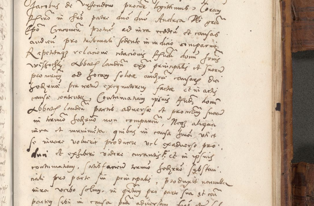 Zdjęcie nr 1094 dla obiektu archiwalnego: Volumen unicum actorum episcopalium R. D. Andreae Zebrzydowski, episcopi Cracoviensis ducis Severiae ab a. D. 1551 usque ad annum 1560 mensem majum inclusive, quorum index ad finem praesentis voluminis adnotatus.