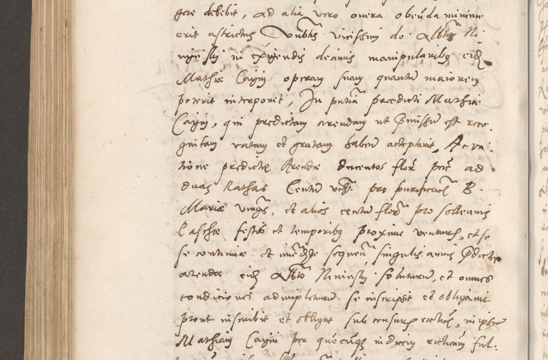 Zdjęcie nr 1093 dla obiektu archiwalnego: Volumen unicum actorum episcopalium R. D. Andreae Zebrzydowski, episcopi Cracoviensis ducis Severiae ab a. D. 1551 usque ad annum 1560 mensem majum inclusive, quorum index ad finem praesentis voluminis adnotatus.
