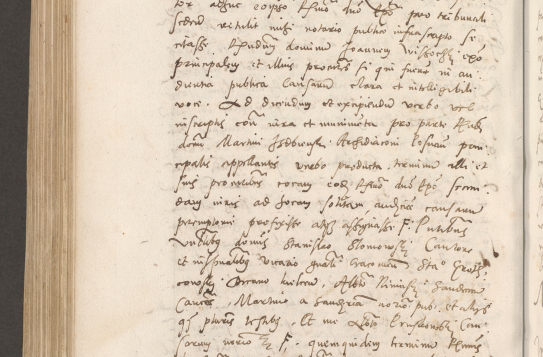 Zdjęcie nr 1095 dla obiektu archiwalnego: Volumen unicum actorum episcopalium R. D. Andreae Zebrzydowski, episcopi Cracoviensis ducis Severiae ab a. D. 1551 usque ad annum 1560 mensem majum inclusive, quorum index ad finem praesentis voluminis adnotatus.