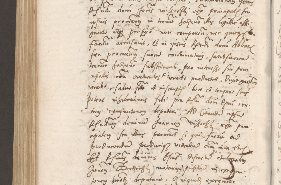 Zdjęcie nr 1091 dla obiektu archiwalnego: Volumen unicum actorum episcopalium R. D. Andreae Zebrzydowski, episcopi Cracoviensis ducis Severiae ab a. D. 1551 usque ad annum 1560 mensem majum inclusive, quorum index ad finem praesentis voluminis adnotatus.