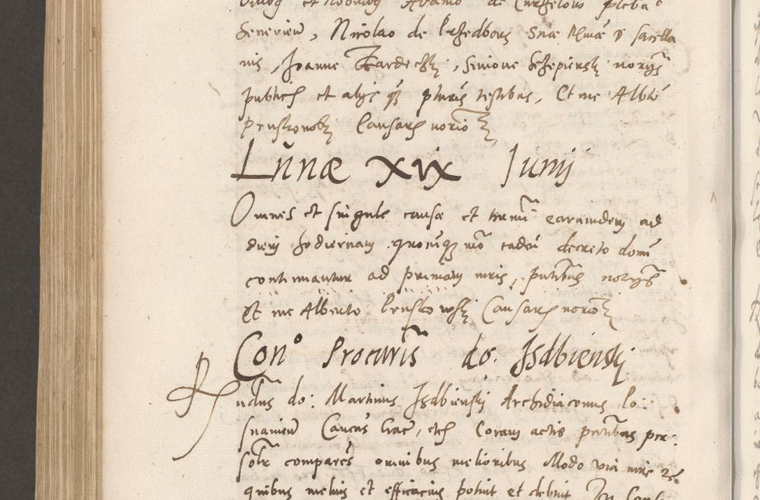 Zdjęcie nr 1087 dla obiektu archiwalnego: Volumen unicum actorum episcopalium R. D. Andreae Zebrzydowski, episcopi Cracoviensis ducis Severiae ab a. D. 1551 usque ad annum 1560 mensem majum inclusive, quorum index ad finem praesentis voluminis adnotatus.