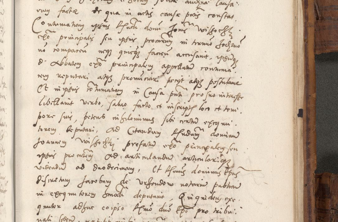 Zdjęcie nr 1086 dla obiektu archiwalnego: Volumen unicum actorum episcopalium R. D. Andreae Zebrzydowski, episcopi Cracoviensis ducis Severiae ab a. D. 1551 usque ad annum 1560 mensem majum inclusive, quorum index ad finem praesentis voluminis adnotatus.