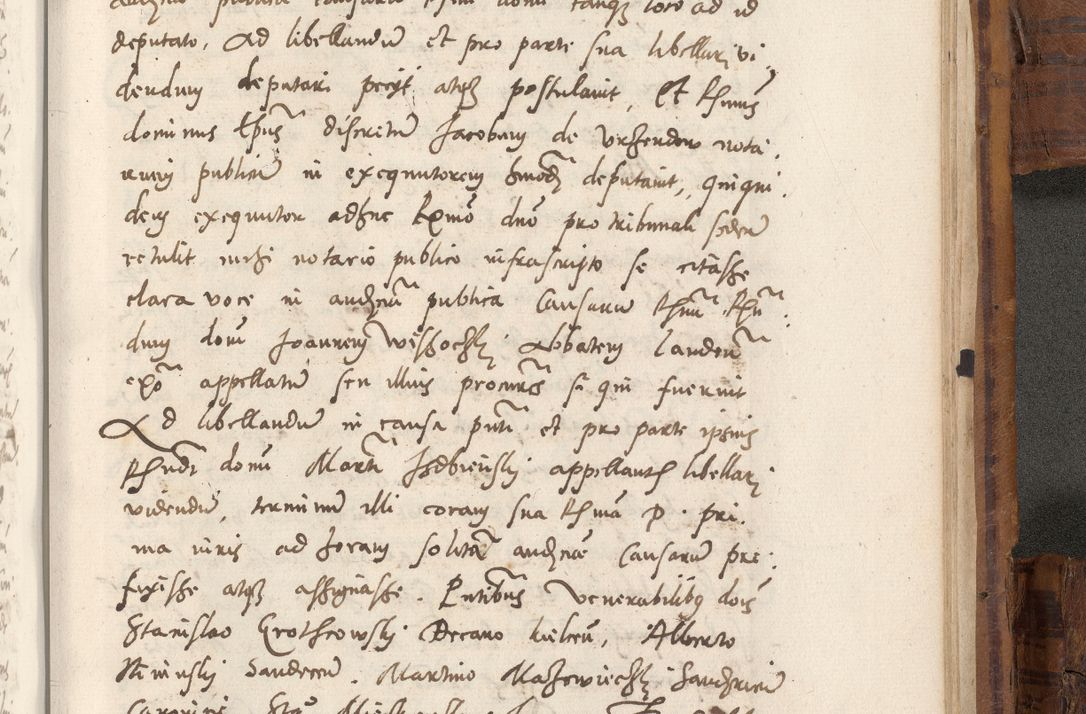 Zdjęcie nr 1084 dla obiektu archiwalnego: Volumen unicum actorum episcopalium R. D. Andreae Zebrzydowski, episcopi Cracoviensis ducis Severiae ab a. D. 1551 usque ad annum 1560 mensem majum inclusive, quorum index ad finem praesentis voluminis adnotatus.