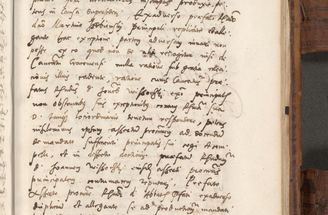 Zdjęcie nr 1074 dla obiektu archiwalnego: Volumen unicum actorum episcopalium R. D. Andreae Zebrzydowski, episcopi Cracoviensis ducis Severiae ab a. D. 1551 usque ad annum 1560 mensem majum inclusive, quorum index ad finem praesentis voluminis adnotatus.