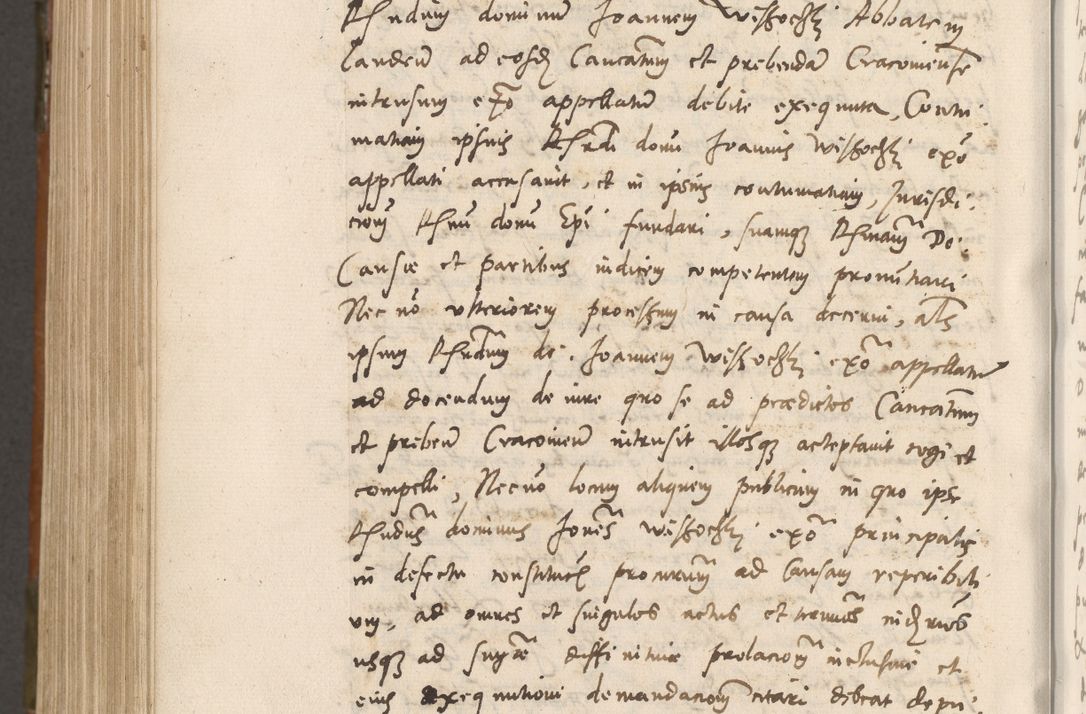 Zdjęcie nr 1073 dla obiektu archiwalnego: Volumen unicum actorum episcopalium R. D. Andreae Zebrzydowski, episcopi Cracoviensis ducis Severiae ab a. D. 1551 usque ad annum 1560 mensem majum inclusive, quorum index ad finem praesentis voluminis adnotatus.