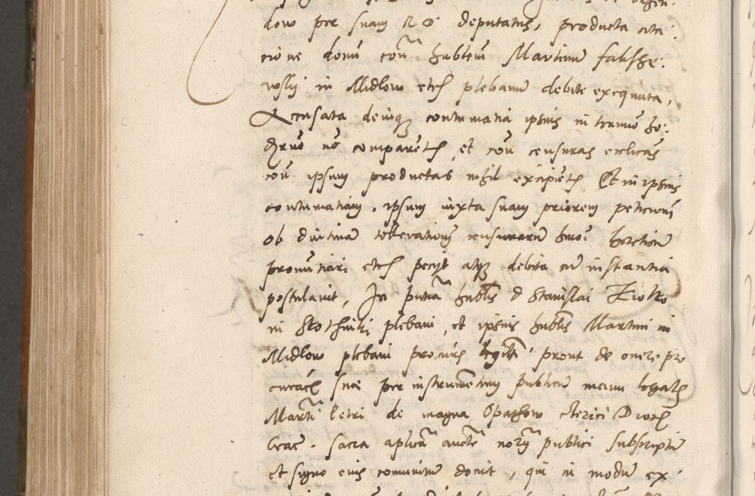Zdjęcie nr 1069 dla obiektu archiwalnego: Volumen unicum actorum episcopalium R. D. Andreae Zebrzydowski, episcopi Cracoviensis ducis Severiae ab a. D. 1551 usque ad annum 1560 mensem majum inclusive, quorum index ad finem praesentis voluminis adnotatus.