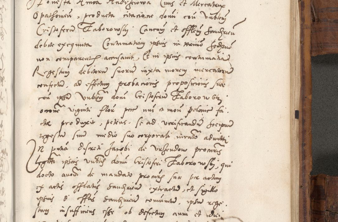 Zdjęcie nr 1064 dla obiektu archiwalnego: Volumen unicum actorum episcopalium R. D. Andreae Zebrzydowski, episcopi Cracoviensis ducis Severiae ab a. D. 1551 usque ad annum 1560 mensem majum inclusive, quorum index ad finem praesentis voluminis adnotatus.