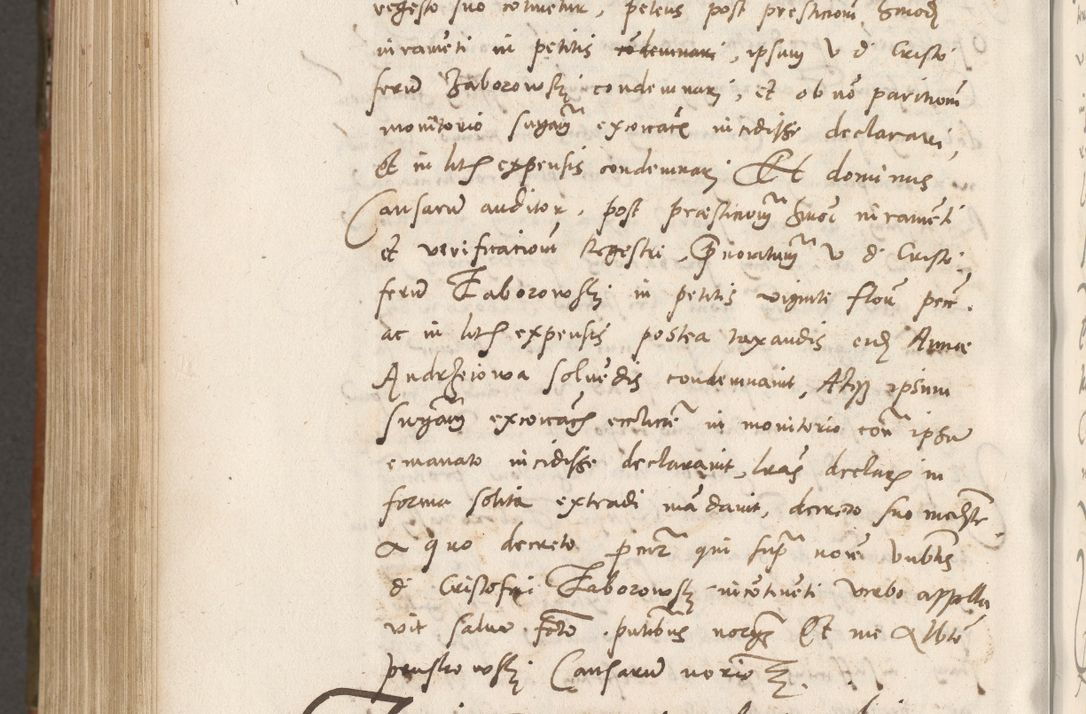 Zdjęcie nr 1065 dla obiektu archiwalnego: Volumen unicum actorum episcopalium R. D. Andreae Zebrzydowski, episcopi Cracoviensis ducis Severiae ab a. D. 1551 usque ad annum 1560 mensem majum inclusive, quorum index ad finem praesentis voluminis adnotatus.