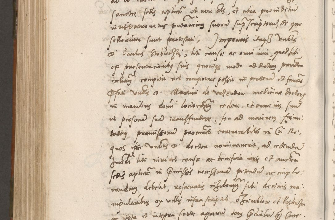 Zdjęcie nr 1051 dla obiektu archiwalnego: Volumen unicum actorum episcopalium R. D. Andreae Zebrzydowski, episcopi Cracoviensis ducis Severiae ab a. D. 1551 usque ad annum 1560 mensem majum inclusive, quorum index ad finem praesentis voluminis adnotatus.