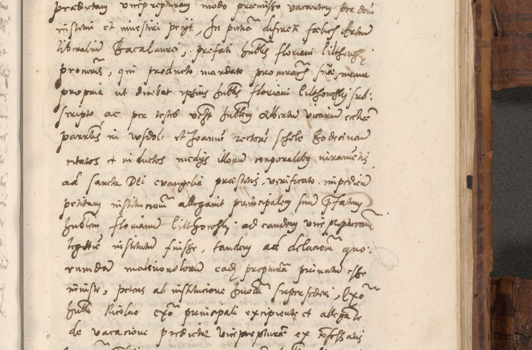 Zdjęcie nr 1048 dla obiektu archiwalnego: Volumen unicum actorum episcopalium R. D. Andreae Zebrzydowski, episcopi Cracoviensis ducis Severiae ab a. D. 1551 usque ad annum 1560 mensem majum inclusive, quorum index ad finem praesentis voluminis adnotatus.