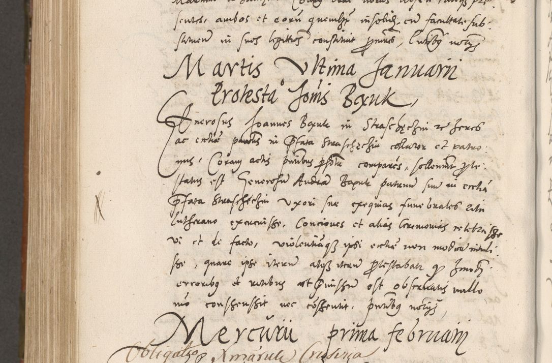 Zdjęcie nr 1037 dla obiektu archiwalnego: Volumen unicum actorum episcopalium R. D. Andreae Zebrzydowski, episcopi Cracoviensis ducis Severiae ab a. D. 1551 usque ad annum 1560 mensem majum inclusive, quorum index ad finem praesentis voluminis adnotatus.