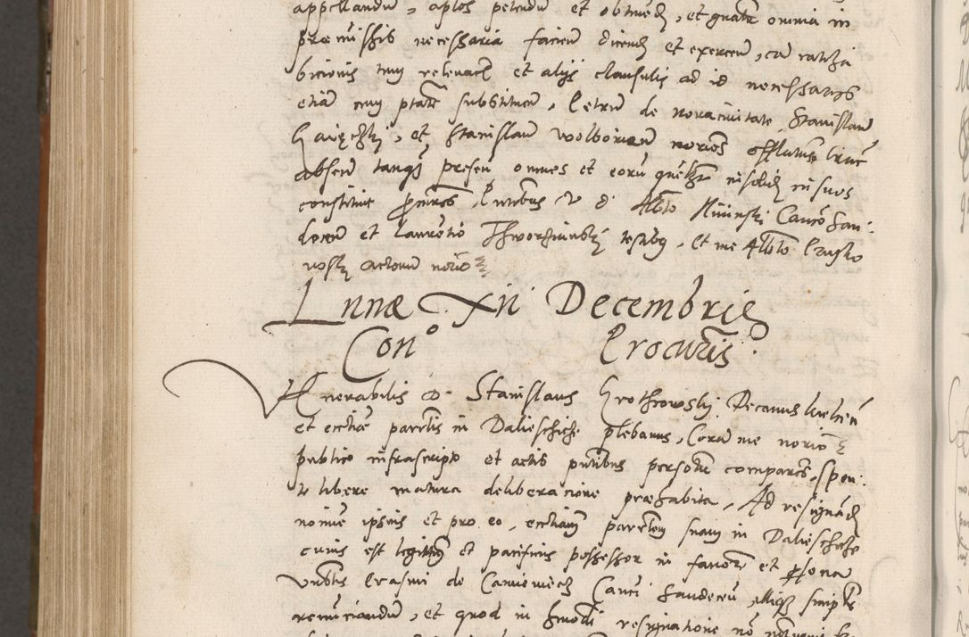 Zdjęcie nr 1029 dla obiektu archiwalnego: Volumen unicum actorum episcopalium R. D. Andreae Zebrzydowski, episcopi Cracoviensis ducis Severiae ab a. D. 1551 usque ad annum 1560 mensem majum inclusive, quorum index ad finem praesentis voluminis adnotatus.