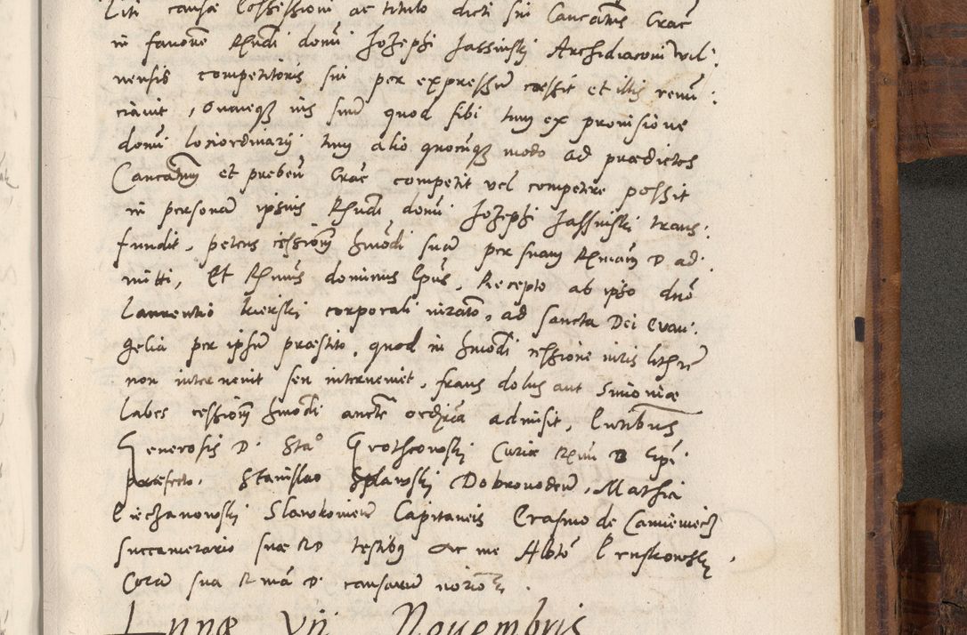 Zdjęcie nr 1026 dla obiektu archiwalnego: Volumen unicum actorum episcopalium R. D. Andreae Zebrzydowski, episcopi Cracoviensis ducis Severiae ab a. D. 1551 usque ad annum 1560 mensem majum inclusive, quorum index ad finem praesentis voluminis adnotatus.