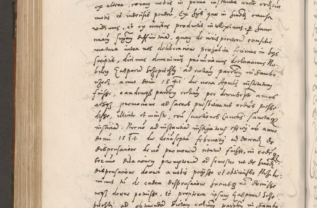 Zdjęcie nr 1023 dla obiektu archiwalnego: Volumen unicum actorum episcopalium R. D. Andreae Zebrzydowski, episcopi Cracoviensis ducis Severiae ab a. D. 1551 usque ad annum 1560 mensem majum inclusive, quorum index ad finem praesentis voluminis adnotatus.