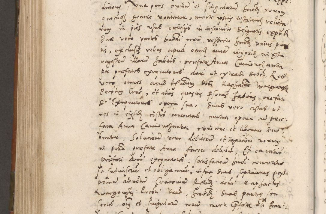 Zdjęcie nr 1003 dla obiektu archiwalnego: Volumen unicum actorum episcopalium R. D. Andreae Zebrzydowski, episcopi Cracoviensis ducis Severiae ab a. D. 1551 usque ad annum 1560 mensem majum inclusive, quorum index ad finem praesentis voluminis adnotatus.