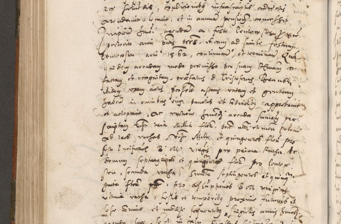 Zdjęcie nr 999 dla obiektu archiwalnego: Volumen unicum actorum episcopalium R. D. Andreae Zebrzydowski, episcopi Cracoviensis ducis Severiae ab a. D. 1551 usque ad annum 1560 mensem majum inclusive, quorum index ad finem praesentis voluminis adnotatus.