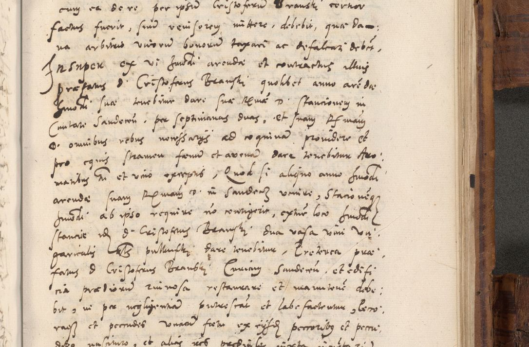 Zdjęcie nr 1000 dla obiektu archiwalnego: Volumen unicum actorum episcopalium R. D. Andreae Zebrzydowski, episcopi Cracoviensis ducis Severiae ab a. D. 1551 usque ad annum 1560 mensem majum inclusive, quorum index ad finem praesentis voluminis adnotatus.