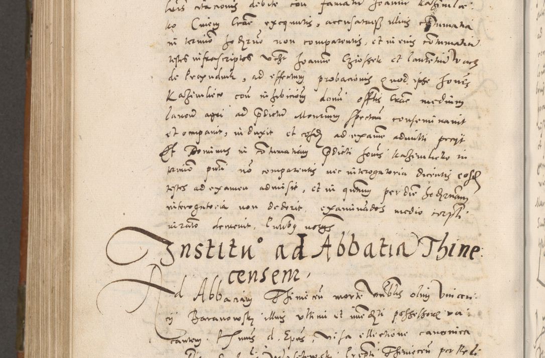 Zdjęcie nr 997 dla obiektu archiwalnego: Volumen unicum actorum episcopalium R. D. Andreae Zebrzydowski, episcopi Cracoviensis ducis Severiae ab a. D. 1551 usque ad annum 1560 mensem majum inclusive, quorum index ad finem praesentis voluminis adnotatus.