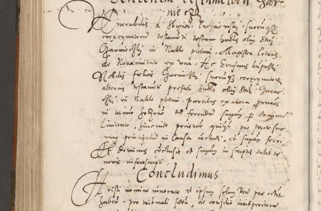 Zdjęcie nr 991 dla obiektu archiwalnego: Volumen unicum actorum episcopalium R. D. Andreae Zebrzydowski, episcopi Cracoviensis ducis Severiae ab a. D. 1551 usque ad annum 1560 mensem majum inclusive, quorum index ad finem praesentis voluminis adnotatus.
